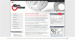 Desktop Screenshot of kemminer.de